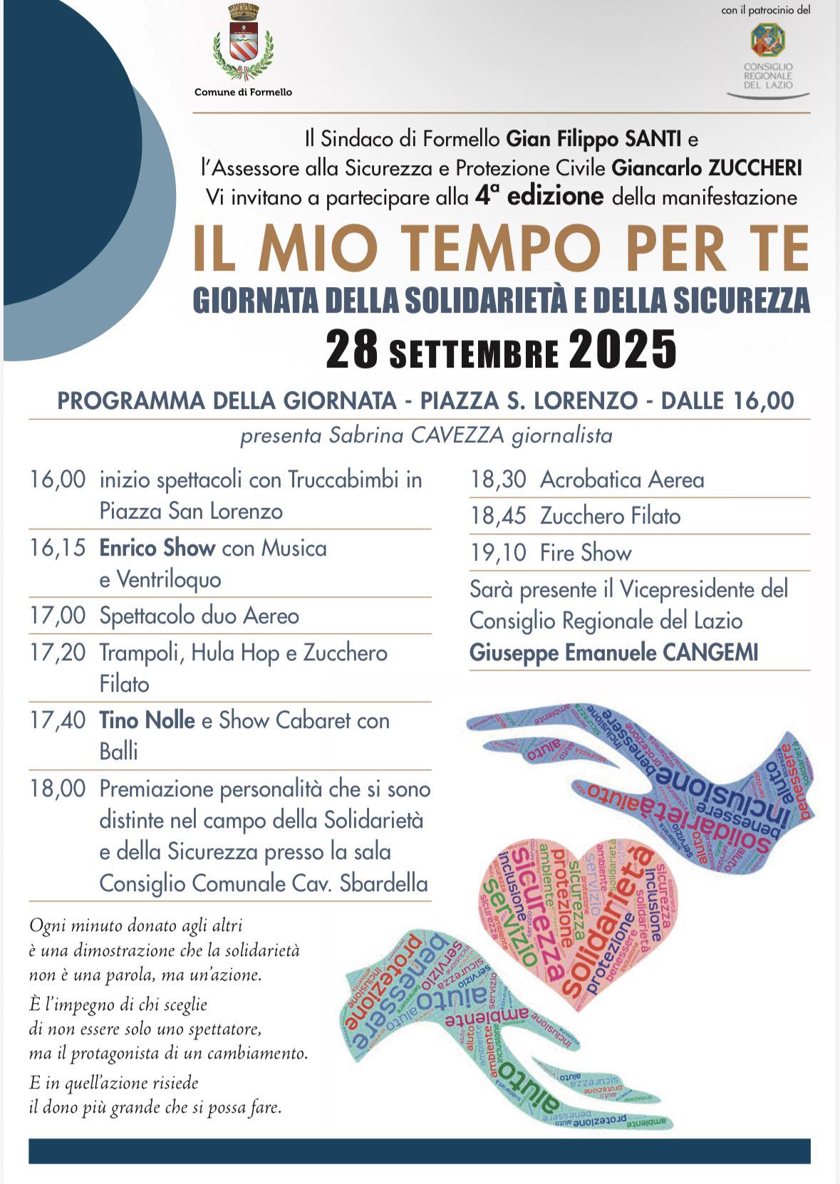 programma il mio tempo per te
