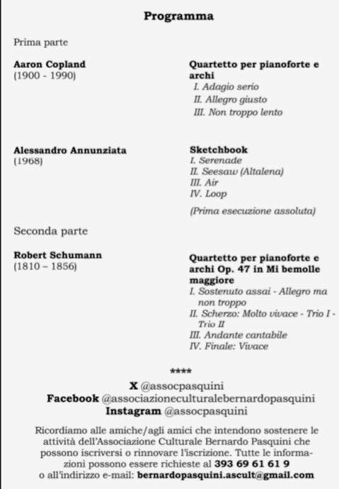 programma concerto 19-06-2026
