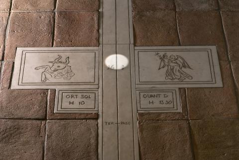 Meridiana di Formello (foto di Alfonso Mongiu)