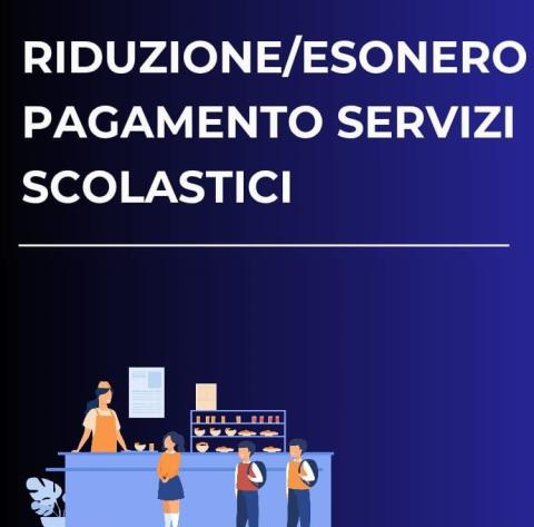 riduzione esonero servizi scolastici