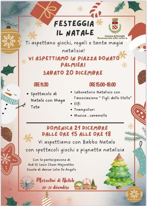 giochi e animazioni natalizie