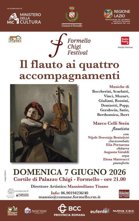 il flauto ai 4 accompagnamenti