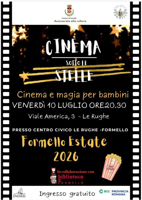 cinema 10 luglio 2026