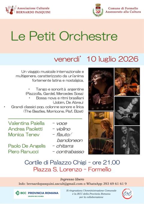 petit orchestre