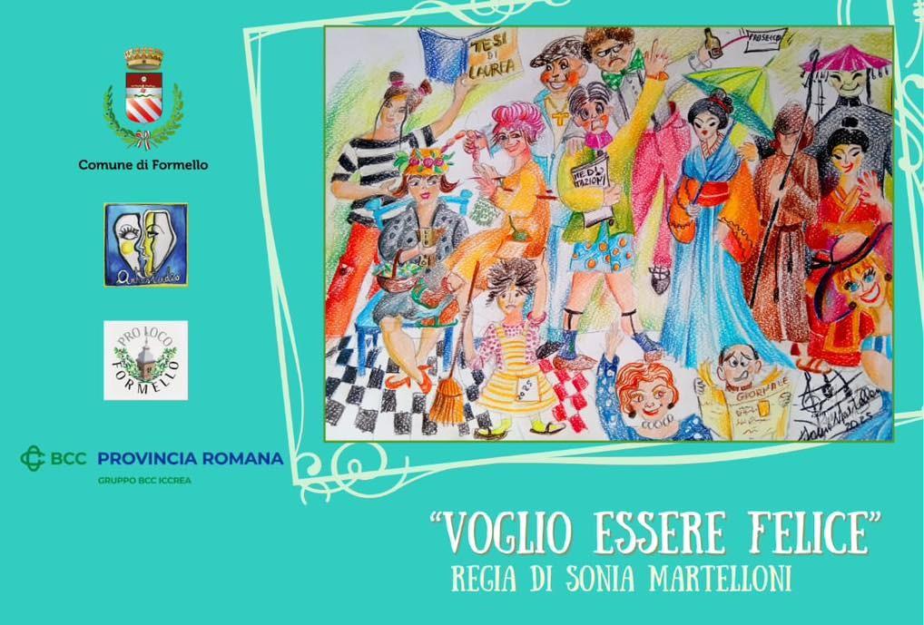 spettacolo teatrale Voglio essere felice