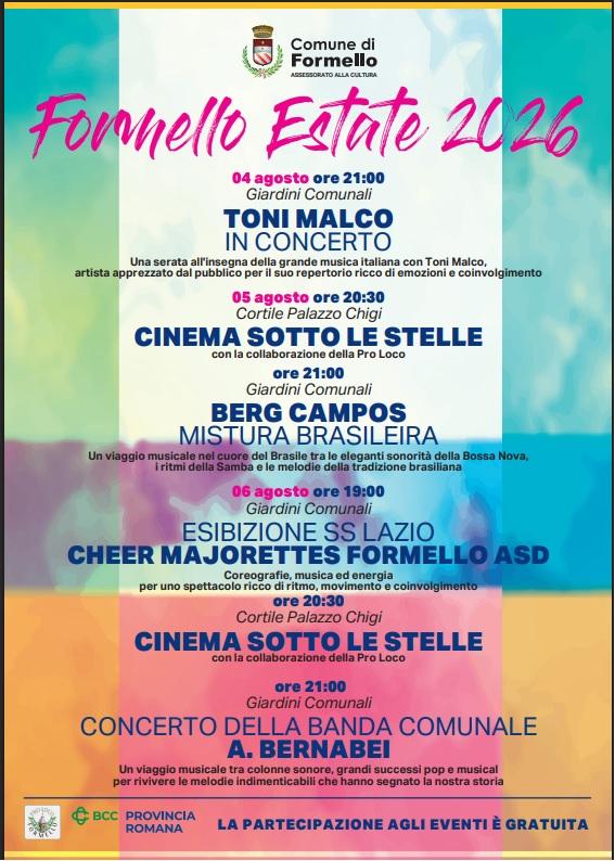 4-5-6 agosto 2026
